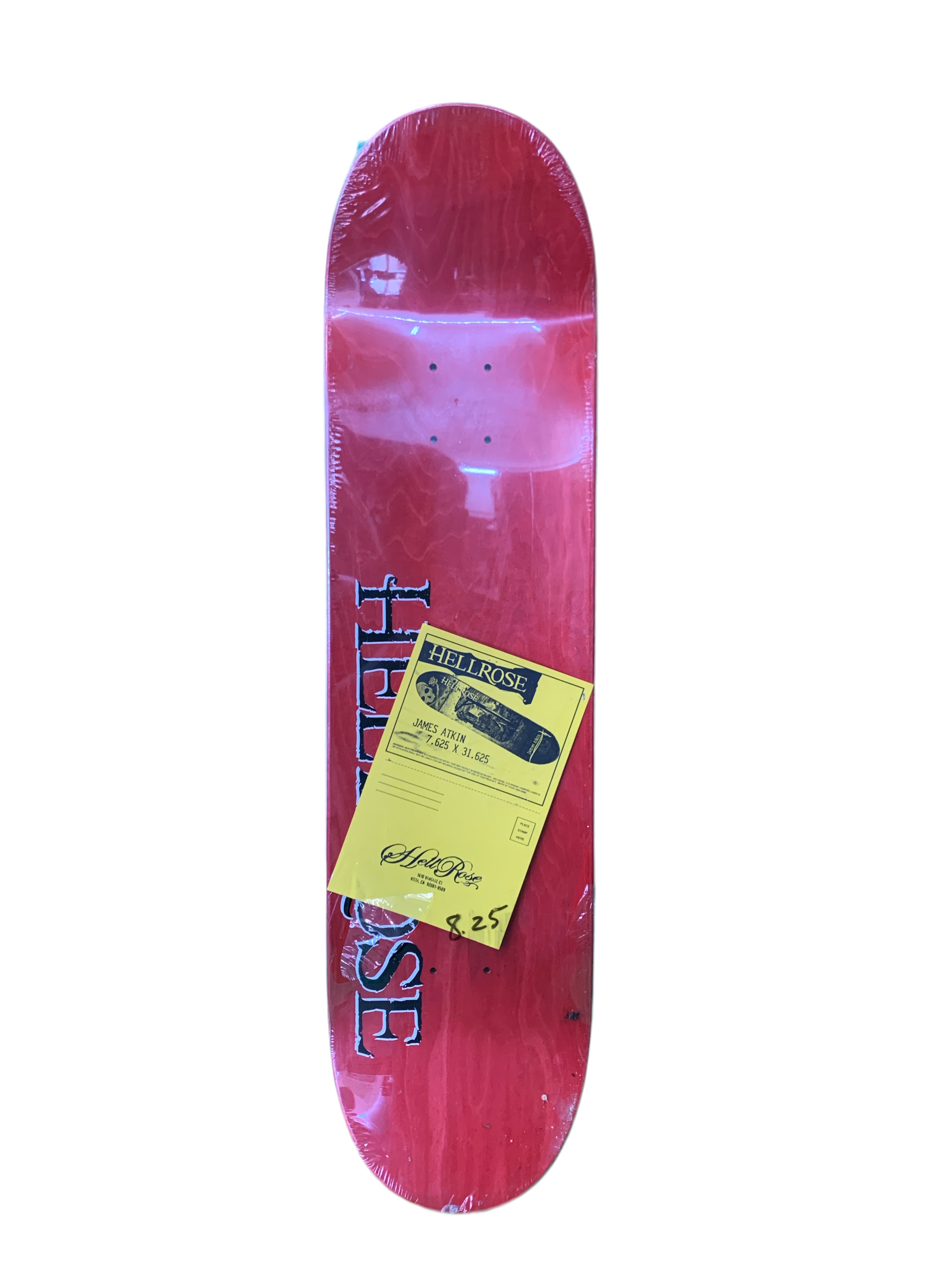 Hellrose James Atkin Pirate Series 2005 8.25" Classic Skateboard Deck