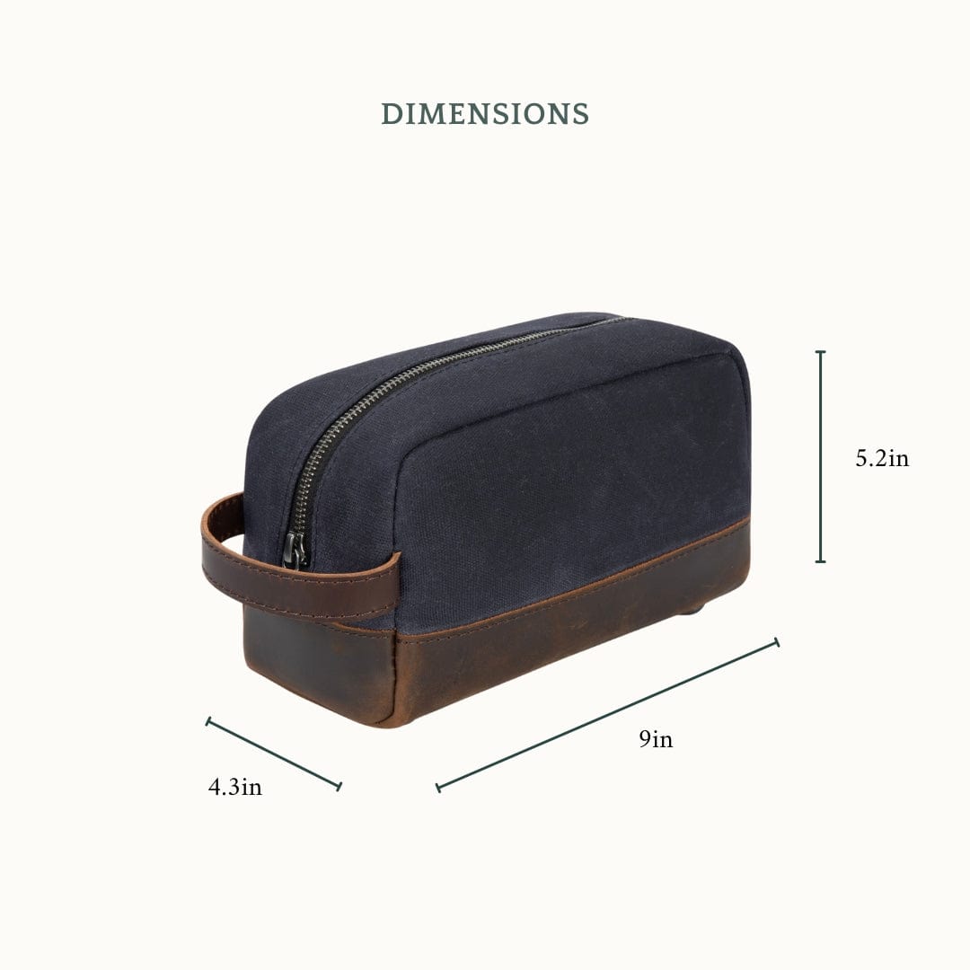 Canvas Toiletry Bag