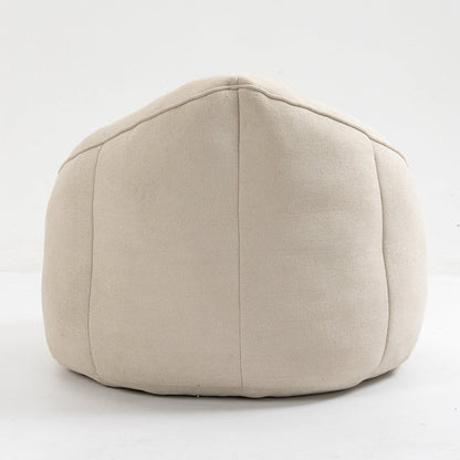 LuneluX_Home – CloudSoft Bean Bag Chair with Footrest