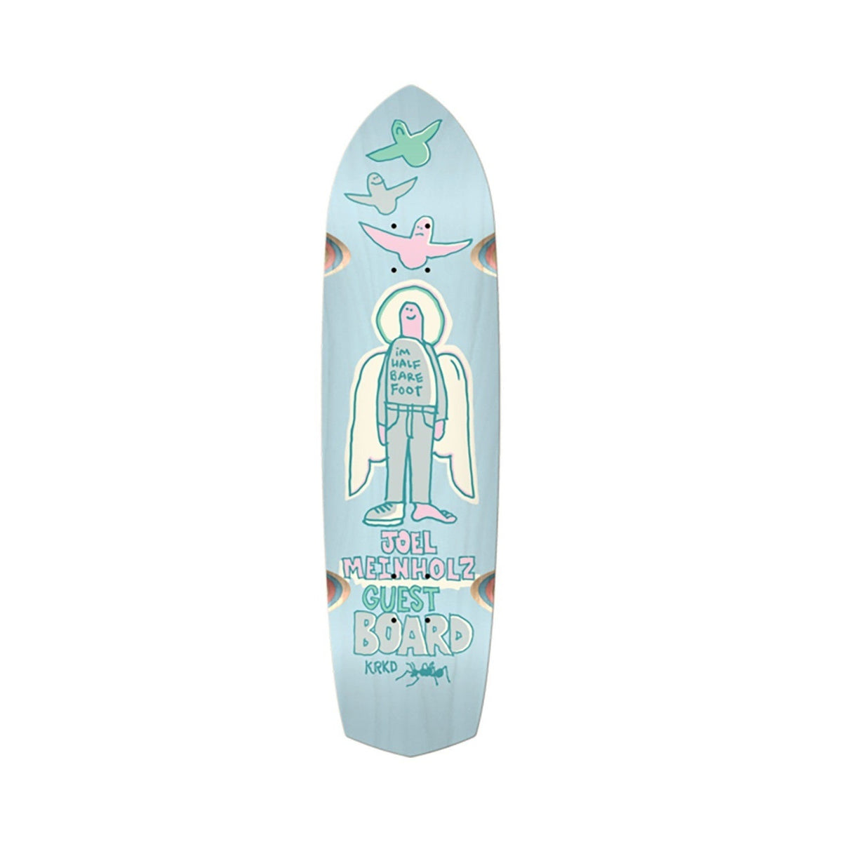 Krooked Meinholz Zig Zagger Skateboard Deck - 8.62"