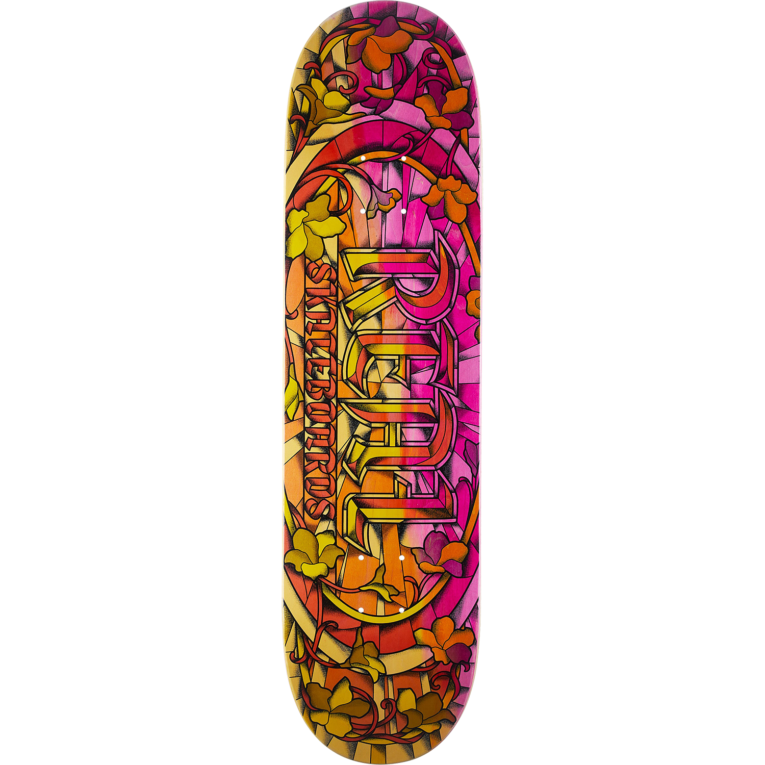 Real Chromatic Cathedral Skateboard Deck - 8.06″ TF