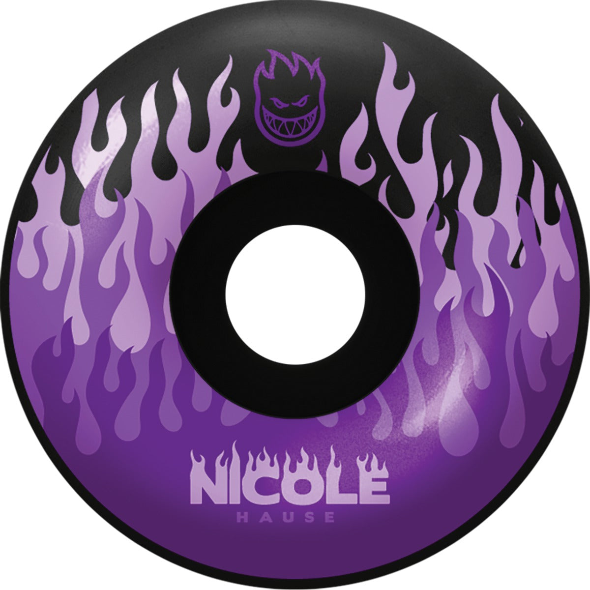Spitfire Wheels Hause Kitted 56mm 99a - Black (Set of 4)