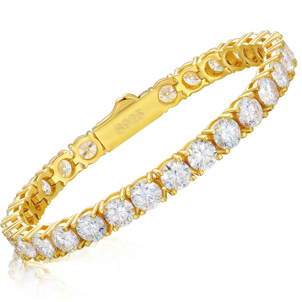 L’Éclat Moissanite Tennis Bracelet 5mm