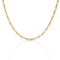 Amorette Chain Necklace, 18k Gold-Plated Vermeil, 50cm