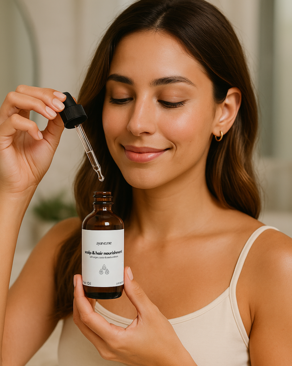 Hair Oil | Scalp & Hair Nourishment with Argan, Castor & Sea Buckthorn