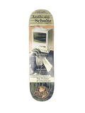 $lave Anthony Shultz Autographed File Missing Multi Size 8.25" Vintage NOS Deck