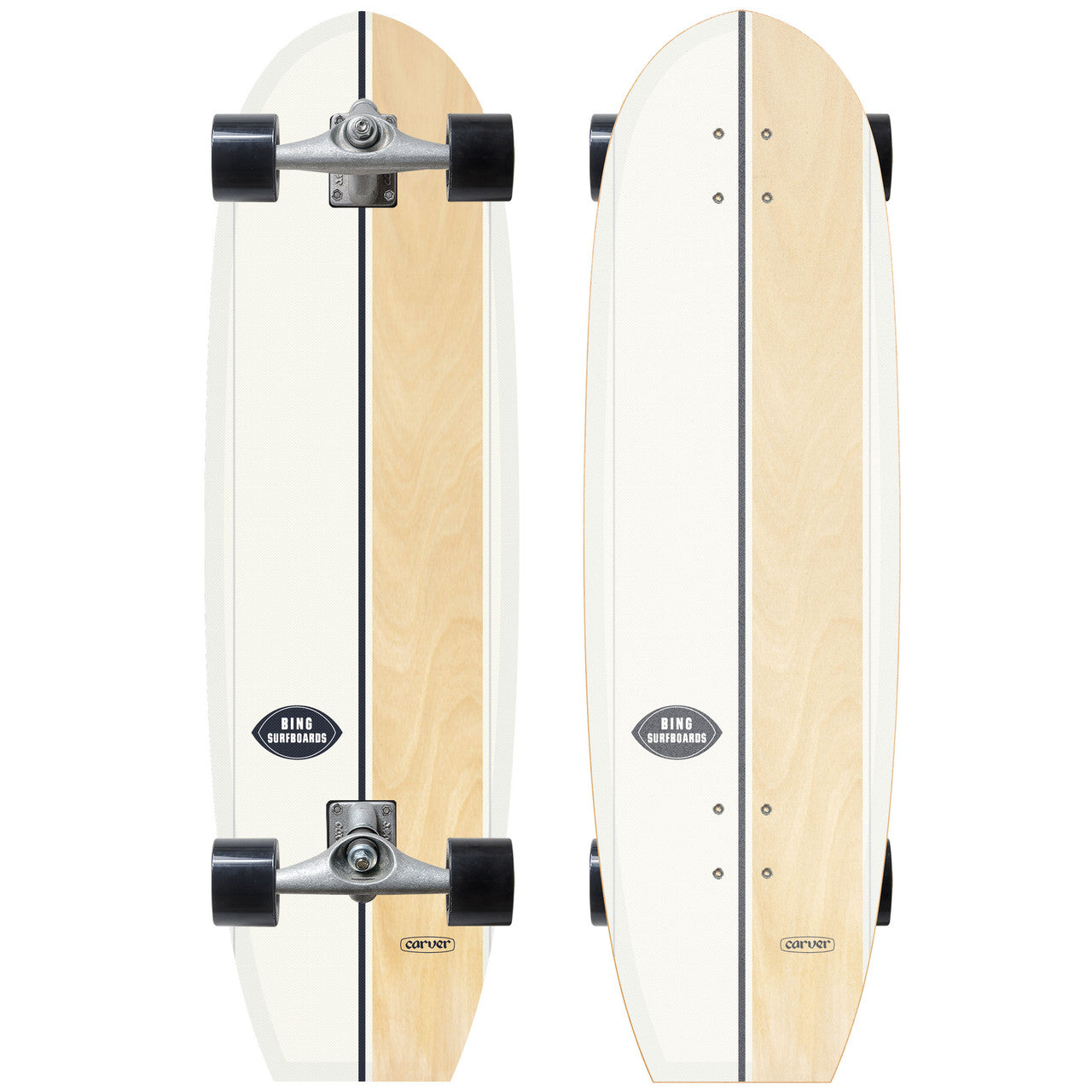 Carver x Bing Continental Surfskate Complete CX Raw (V5) - 37"