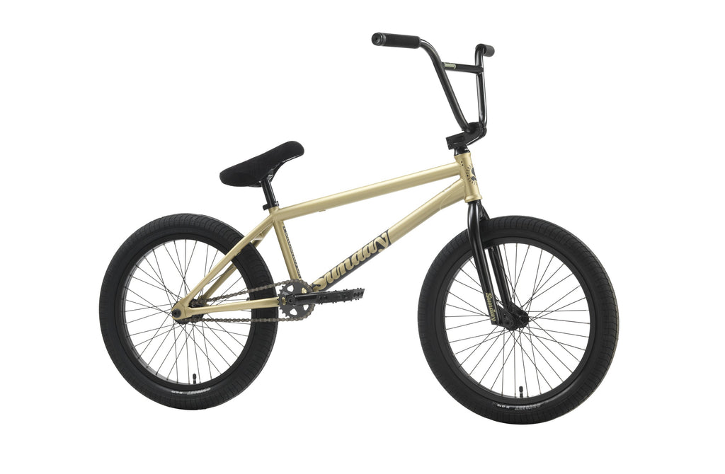 Sunday Forecaster (FC) Broc Raiford Signature 21″ Complete BMX Bike - Matte Metallic Gold (RHD)