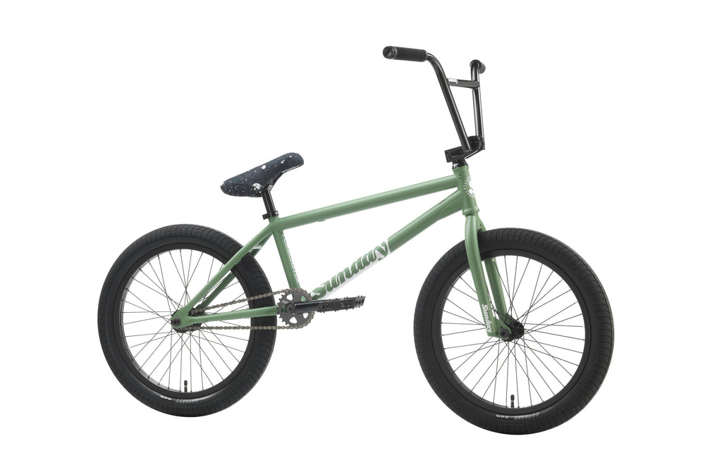 Sunday Forecaster (FC) Brett Silva Signature 20.75″ Complete BMX Bike - Matte Sage Green