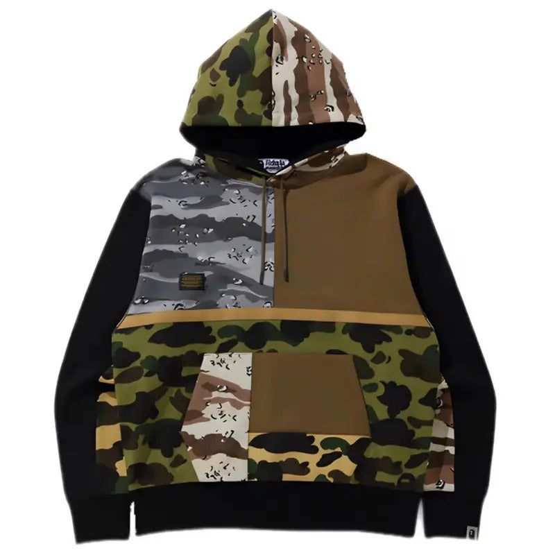 Bape Crazy Camo Relaxed Hoodie Multi 2021