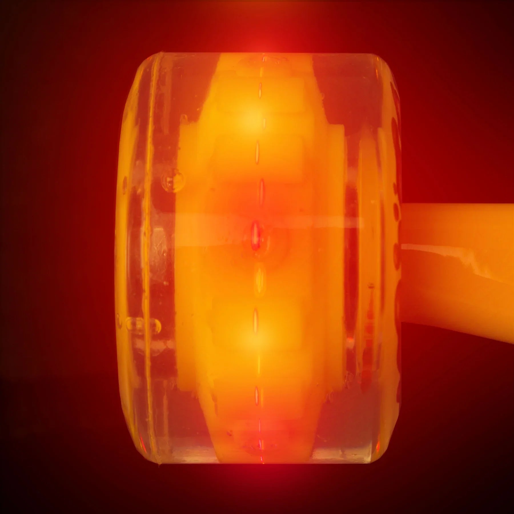 Slime Balls Light Ups OG Slime Wheels 60mm 78a - Red/Yellow LED (Set of 4)