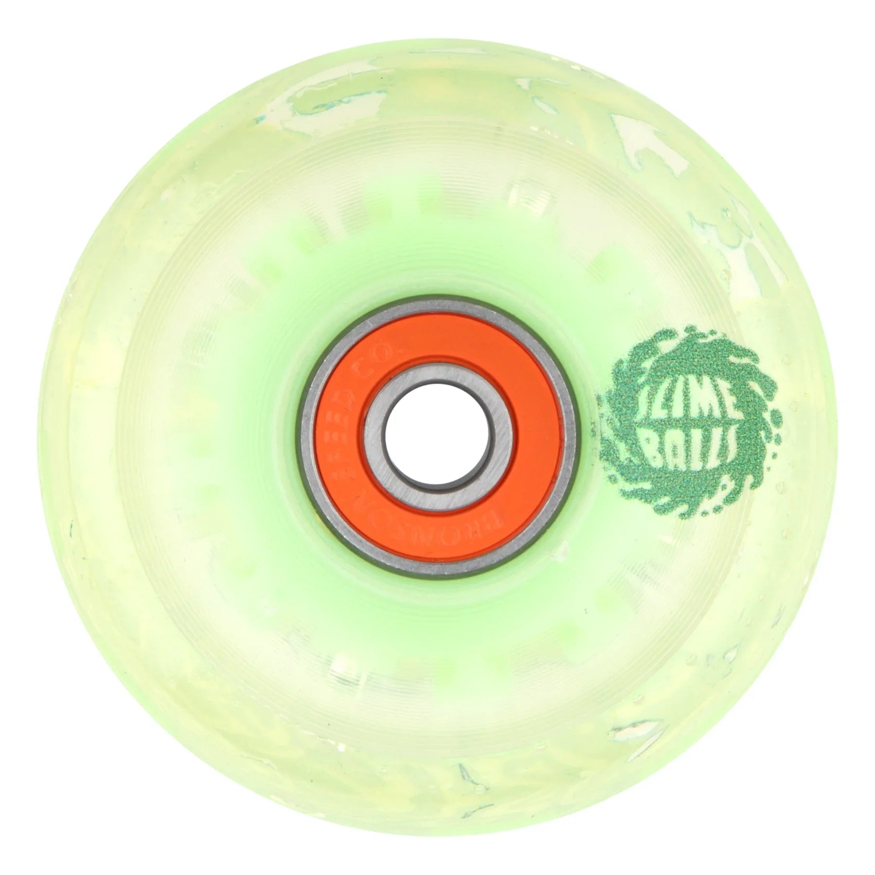 Slime Balls Jelly Fish Light Ups OG Slime Wheels 60mm 78a - Glow In The Dark (Set of 4)