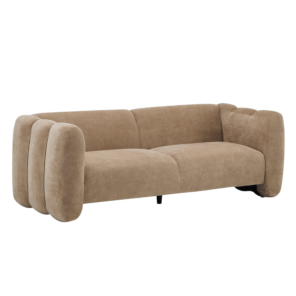 Tonson 83' 3-Seater Sofa,Wave Design, Living Rooms,Bedrooms,Apartment Office,Nomad