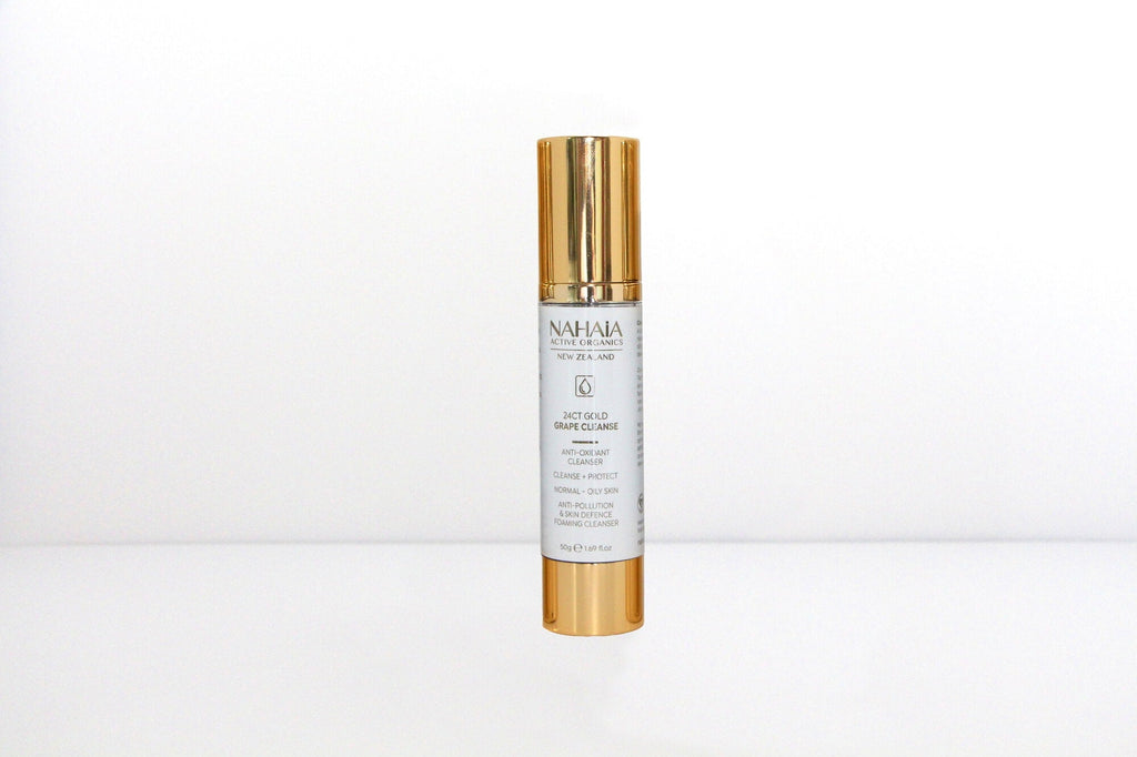 24CT GOLD GRAPE CLEANSE FOAMING CLEANSER 1.76 fl oz