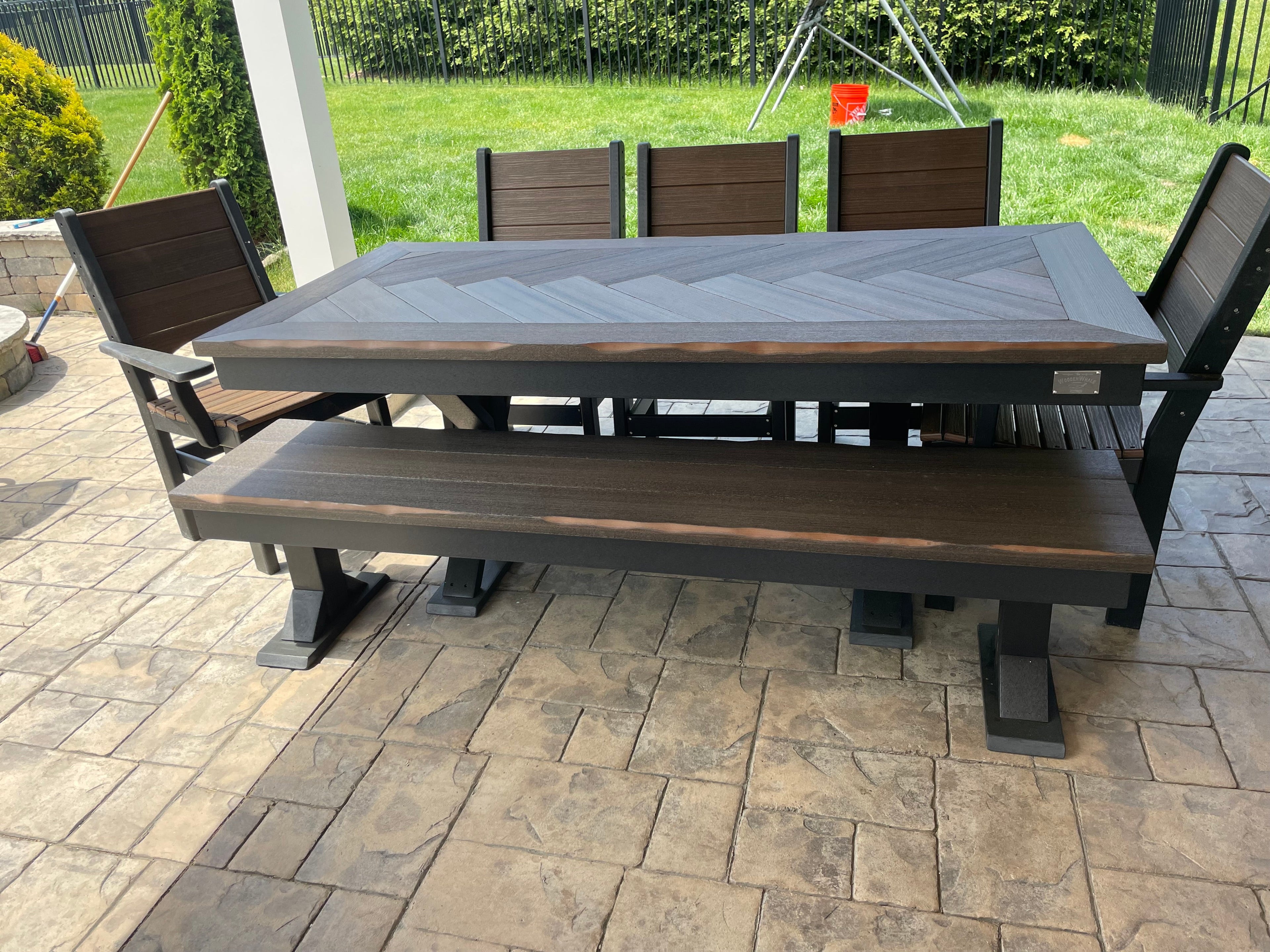 Outdoor Canyon Dining Chair - HDPE - All-Weather