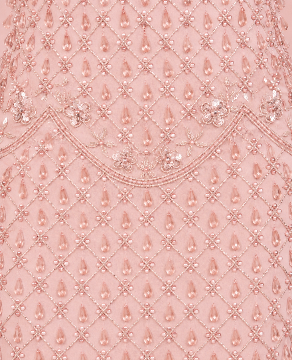 Beaded Midi Dress with Cap Sleeves | 28974