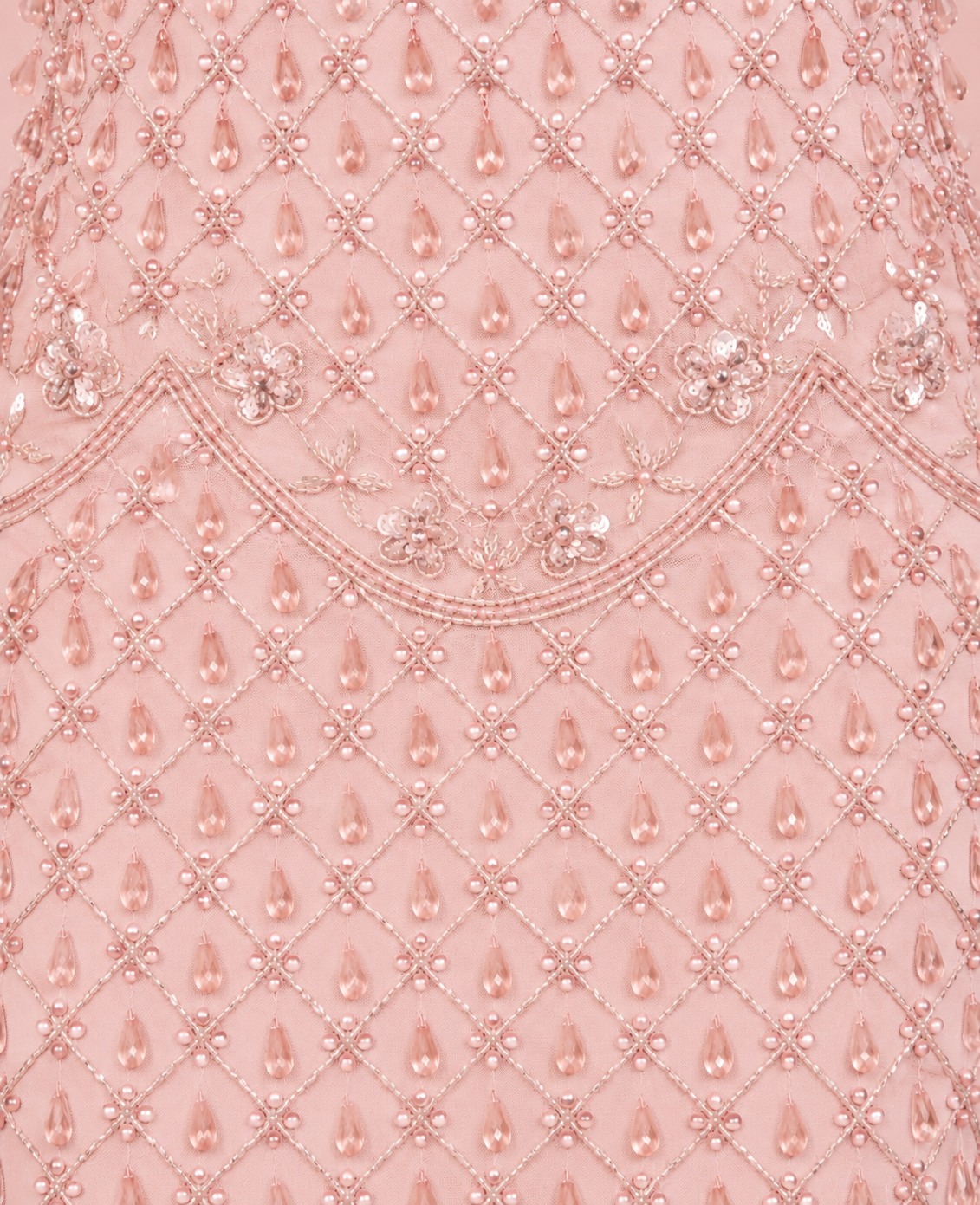 Beaded Midi Dress with Cap Sleeves | 28974