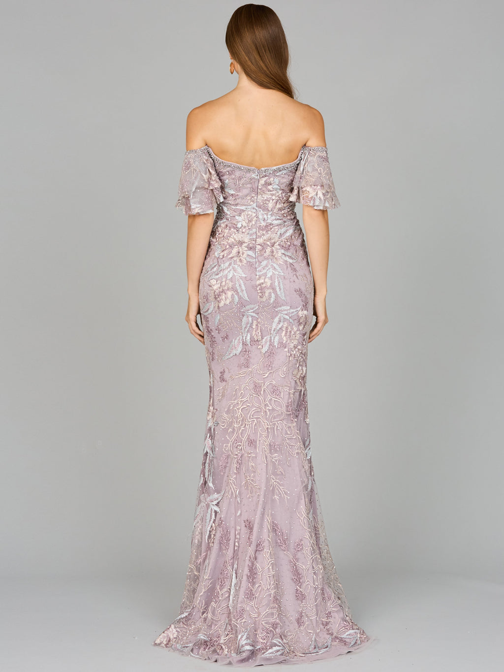 Off Shoulder Mermaid Lace Gown