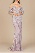 Off Shoulder Mermaid Lace Gown | 29000