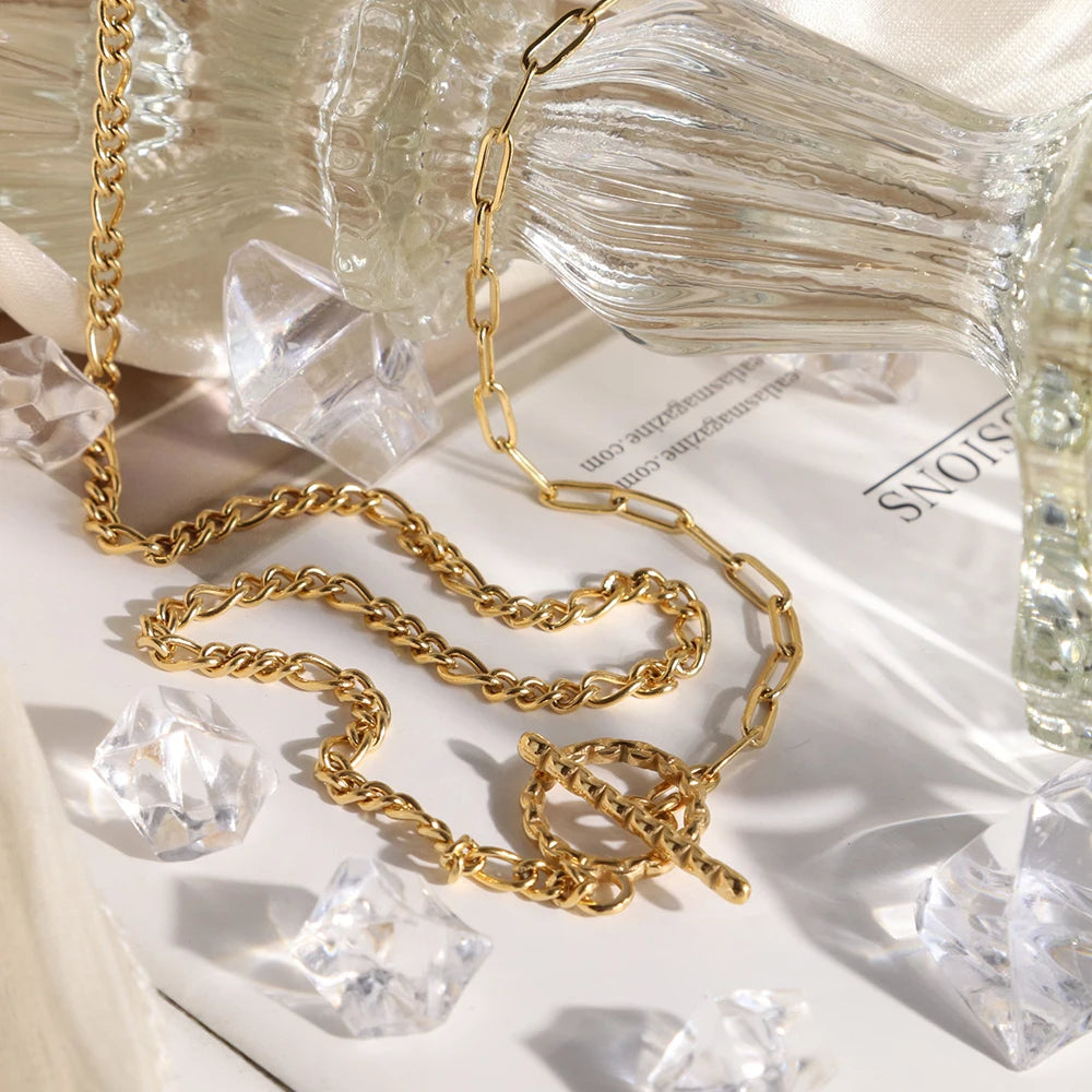 Chaîne Dorée Céleste Gold Necklace