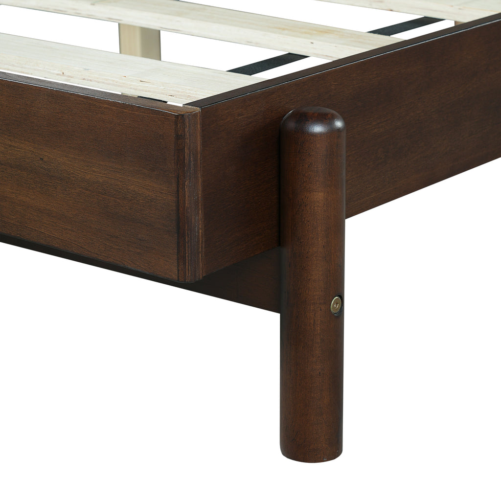 Modern King Bed Frame Set with 2 Nightstands, Light Gray Wood Platform Bed with Headboard and Matching Bedside Tables for Bedroom