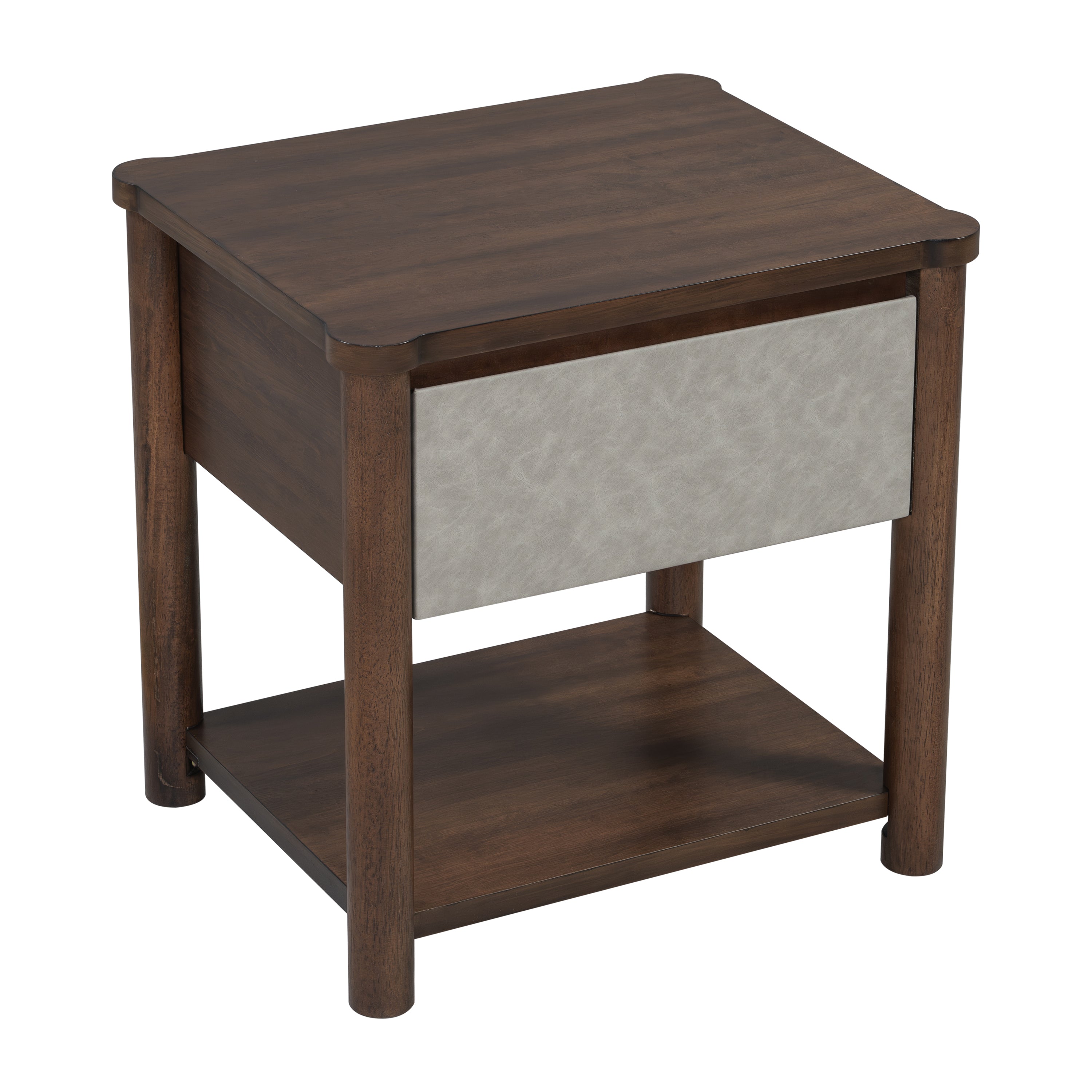 Modern King Bed Frame Set with 2 Nightstands, Light Gray Wood Platform Bed with Headboard and Matching Bedside Tables for Bedroom