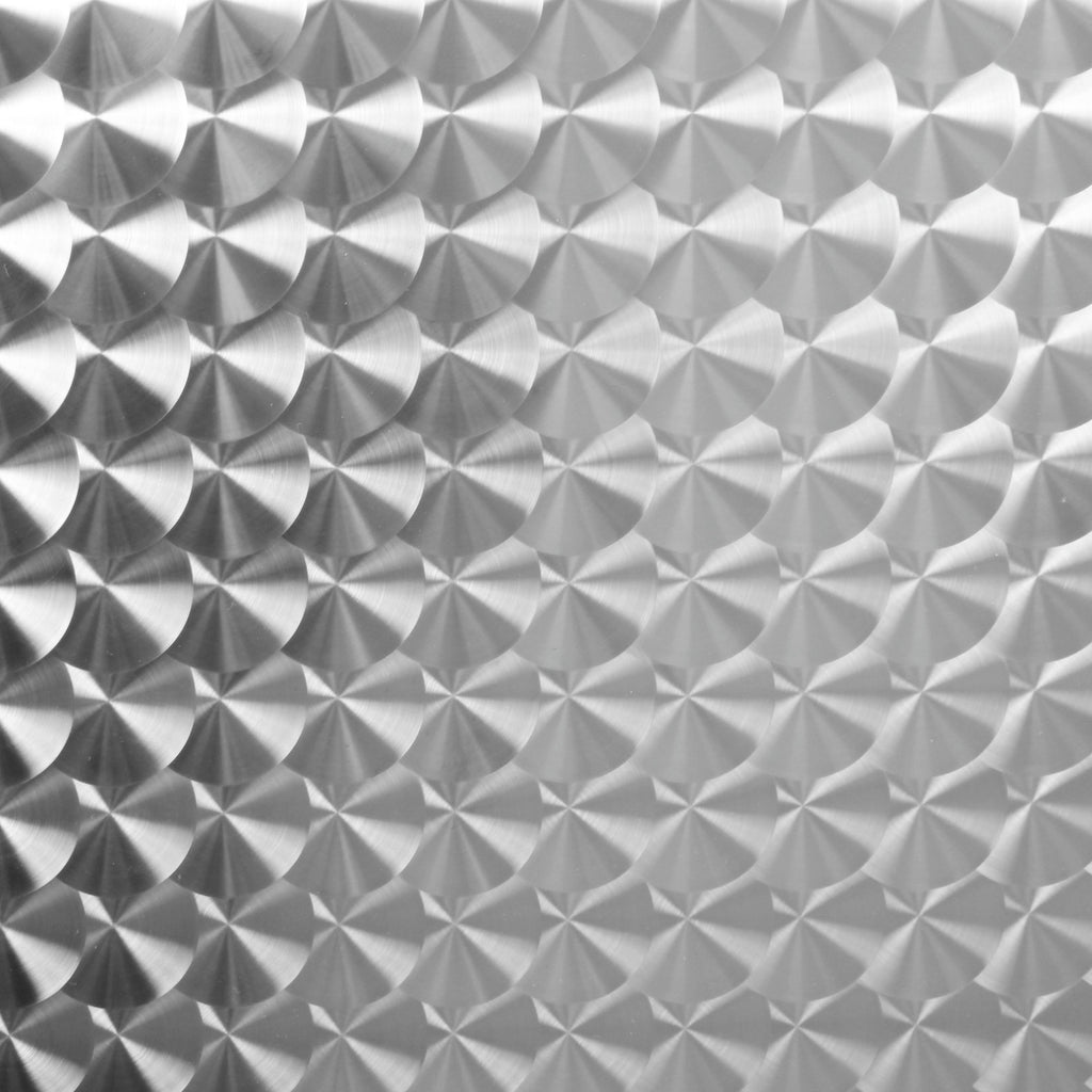 Bistro Contemporary Adjustable Round Bar Table in Silver by LumiSource