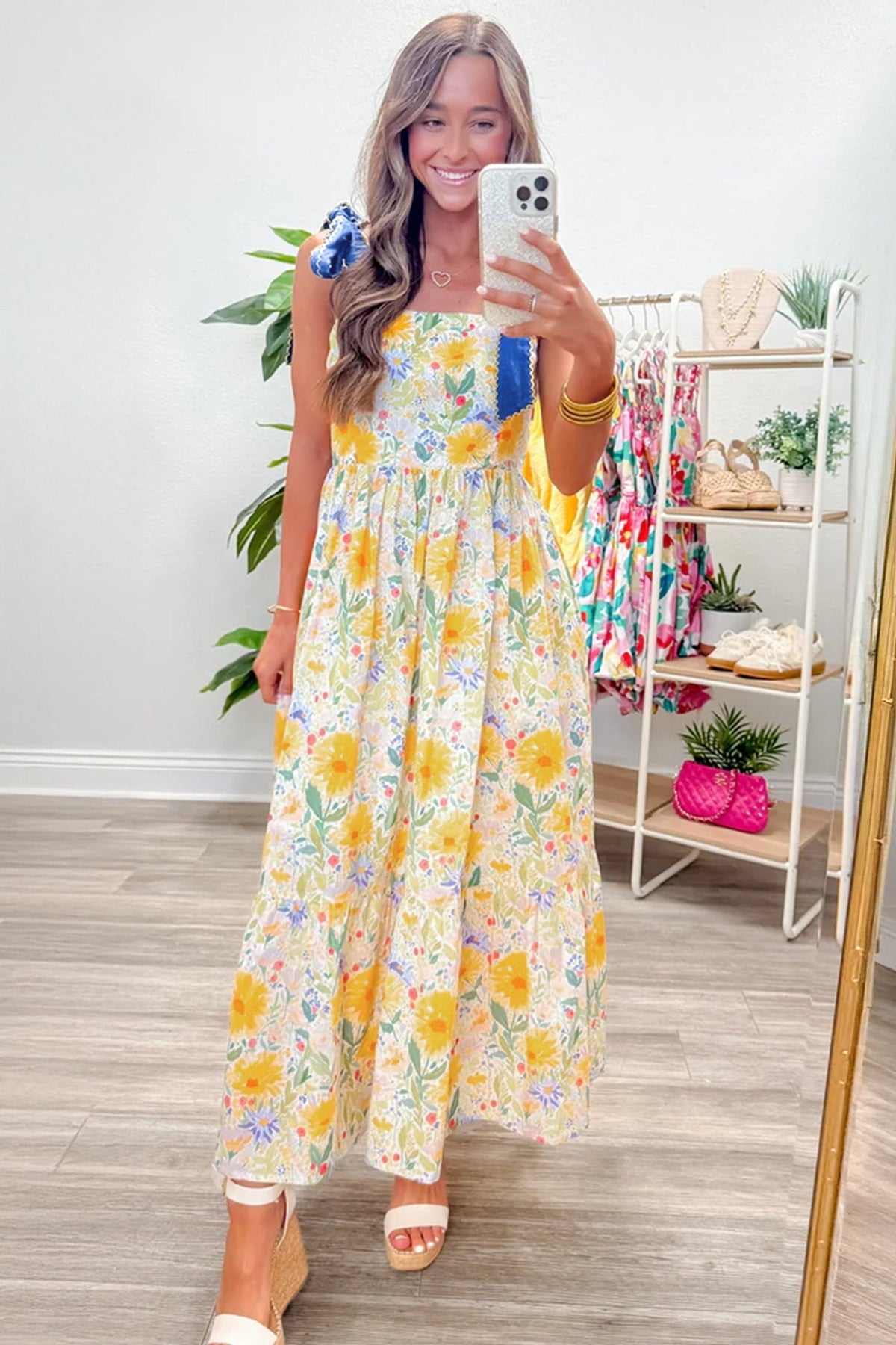 Emilia Straps High Waist Dress