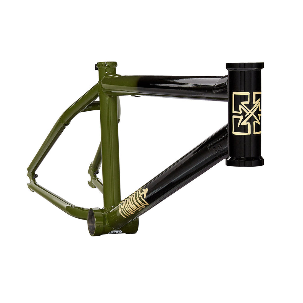 Fit Shortcut Frame 21″ - Gloss Black Army Green Fade