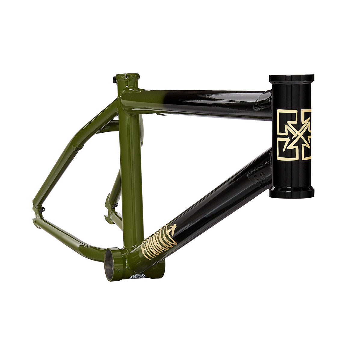 Fit Shortcut Frame 21″ - Gloss Black Army Green Fade