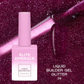 ELITE EMBRACE Professional Liquid Builder Gel Glitter 14 15ml ELBGG1415