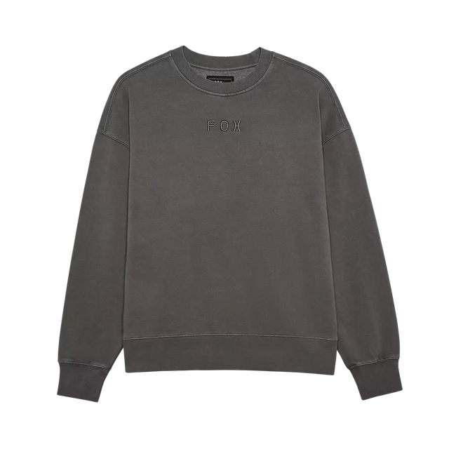 Fox Wordmark Oversized Crew Pullover