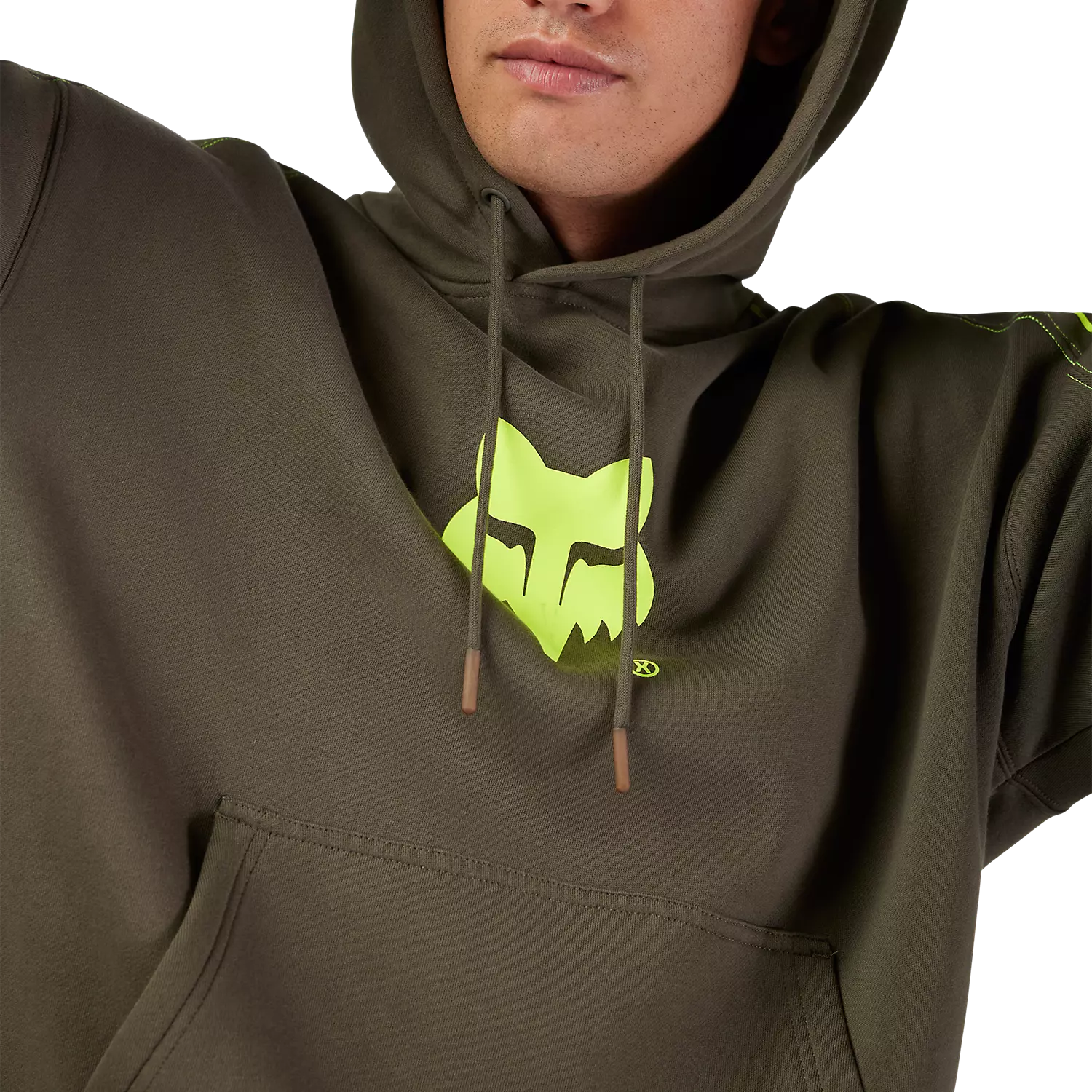 Fox Elevated Oversized Pullover Hoodie