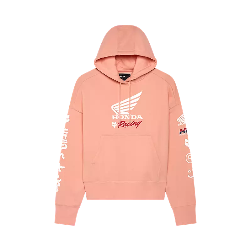 Womens Fox x Honda Oversized Pullover Hoodie