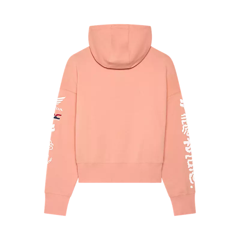 Womens Fox x Honda Oversized Pullover Hoodie