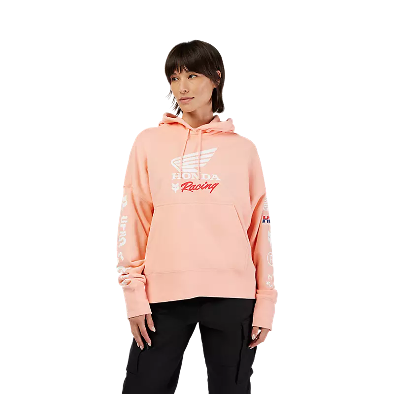 Womens Fox x Honda Oversized Pullover Hoodie