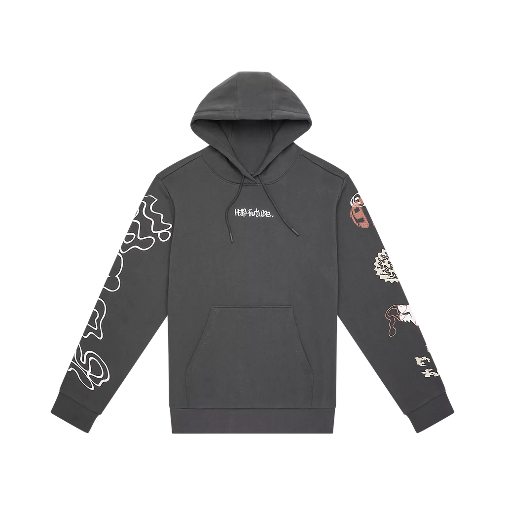 Womens Hello Future Pullover Hoodie