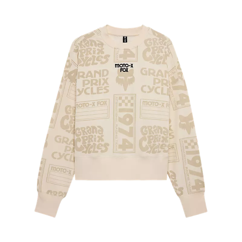 Womens Circa 74 Oversized Crew
