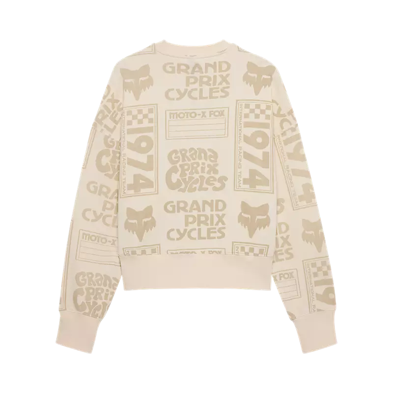 Womens Circa 74 Oversized Crew