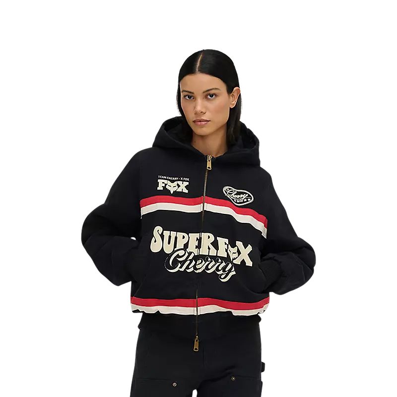 Fox x Cherry Mechanic Jacket Black