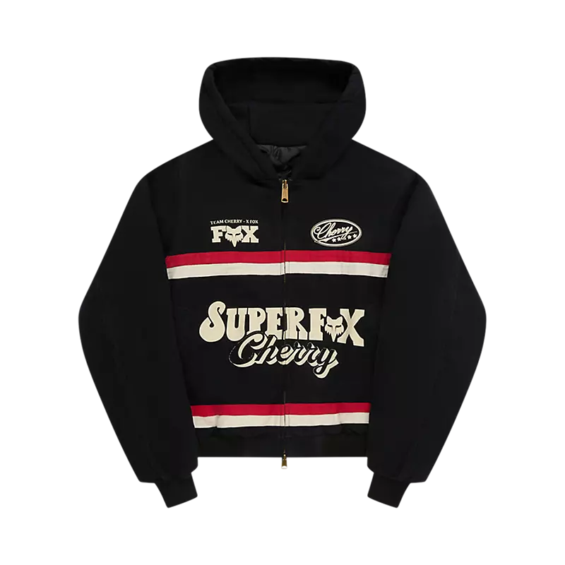 Fox x Cherry Mechanic Jacket Black