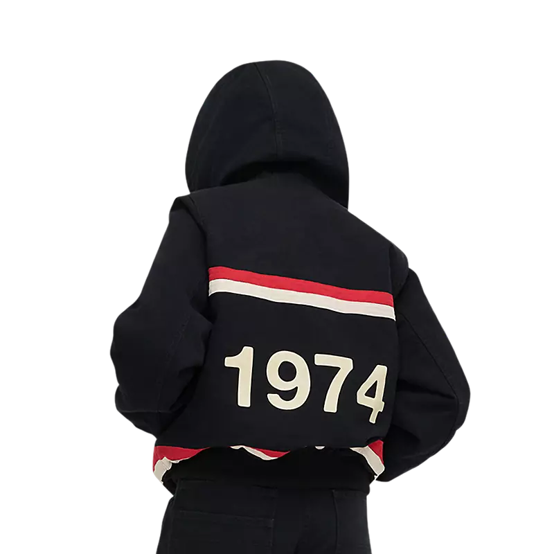 Fox x Cherry Mechanic Jacket Black
