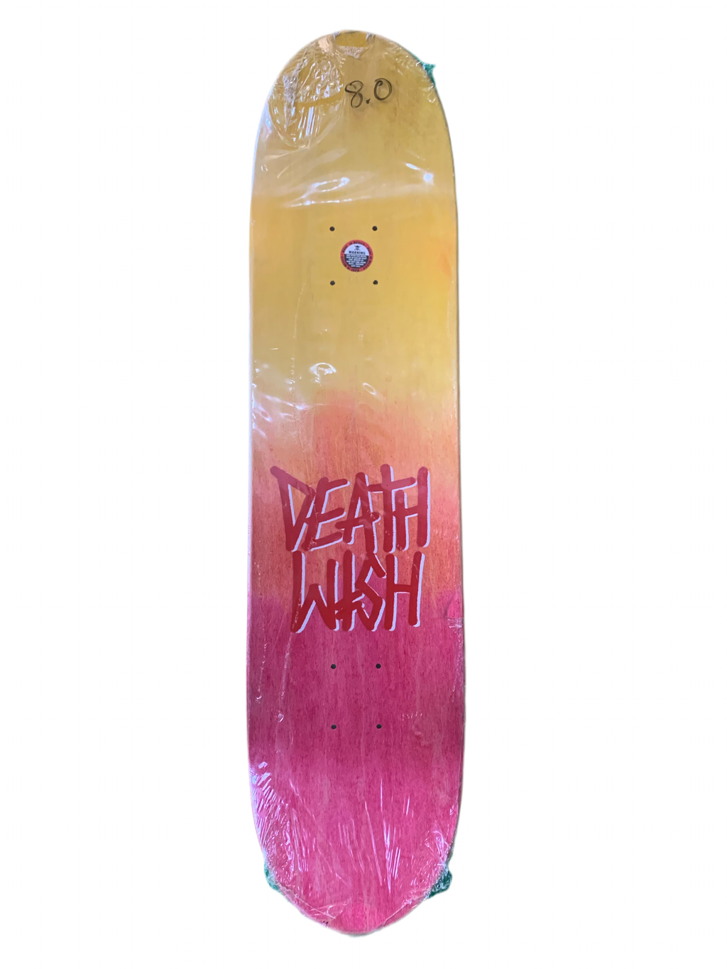 Deathwish Brian Slash Hansen Mouthwash 8" Classic Skateboard Deck