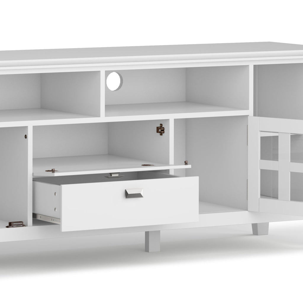 Artisan - 72' TV Media Stand - White