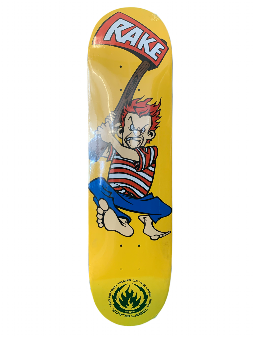 Black Label 2005 Rakestraw 7.8" Classic Skateboard Deck