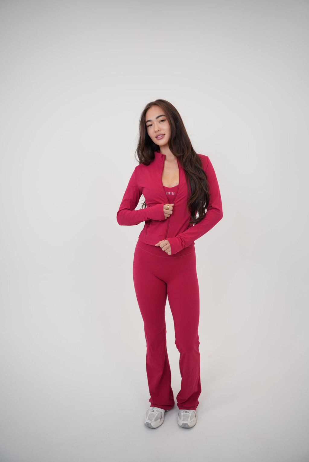 I Live in Luxury Red Perfect Fit Jacket