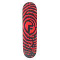 Foundation Thumbprint F Black Red Size 8" Vintage NOS Deck