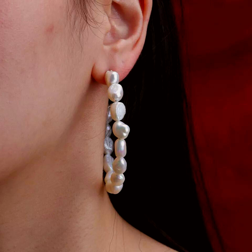 DIANNE CLEMENT PEARL EARRINGS