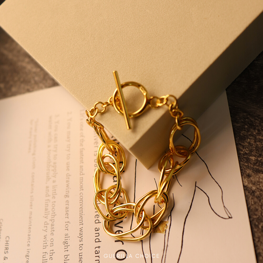 PRUNELLA GOLD BRACELET