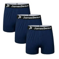 Men's Bamboo Anti-Chafing & Breathable Boxer Shorts (3-Pack) | Navy